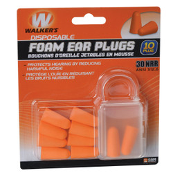 Walker's Game Ear Foam Ear Plugs 5 Pack